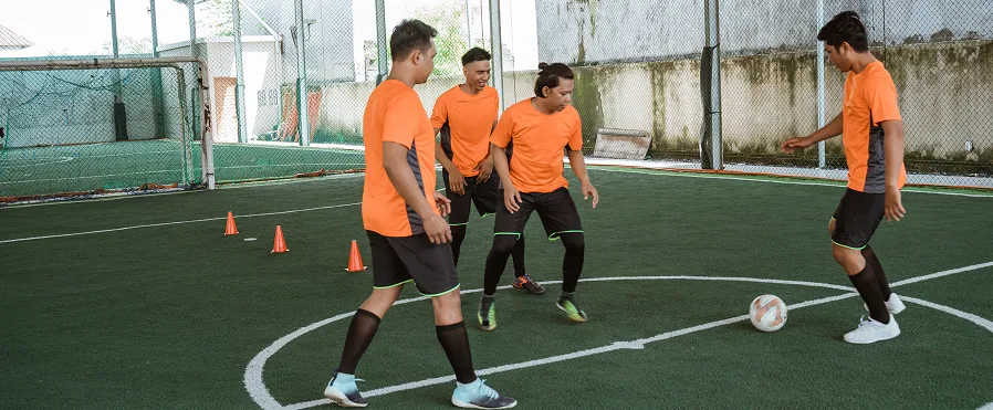Evento de encerramento de ranking em quadra esportiva