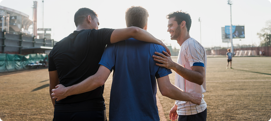Treinamento prático de equipe em quadra