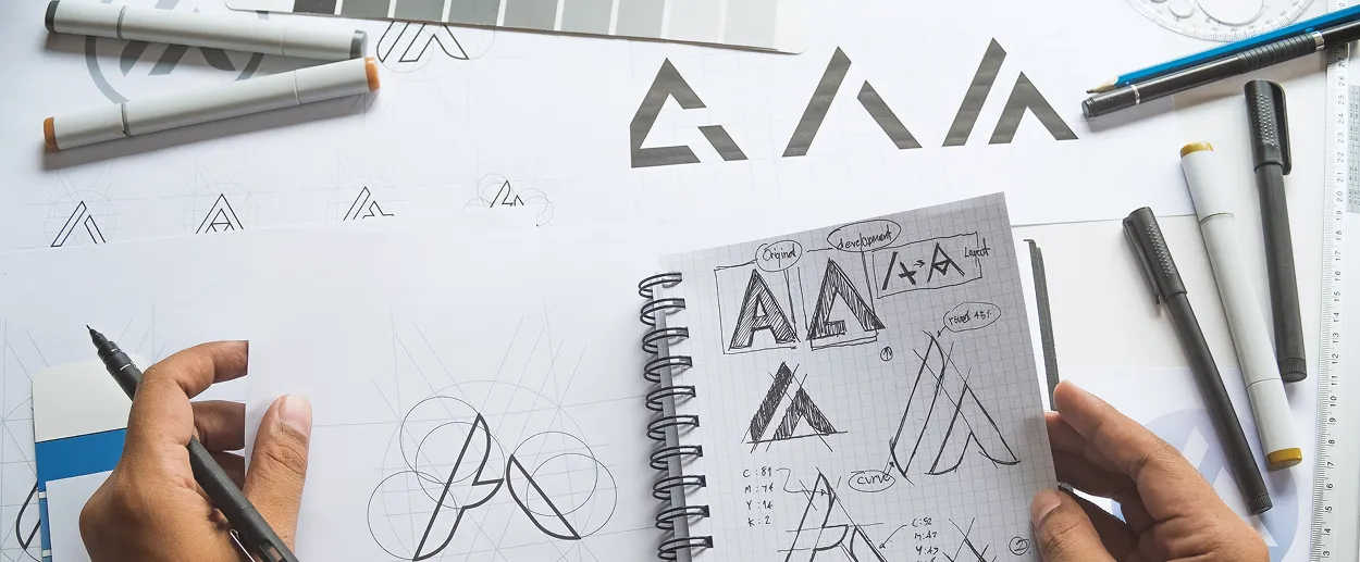 Exemplo de comunicação visual de quadra